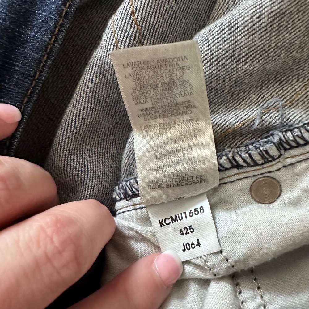 DKNY Soho Bootcut Dark Wash Jeans - Picture 5 of 6